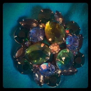 Vintage Burst Brooch